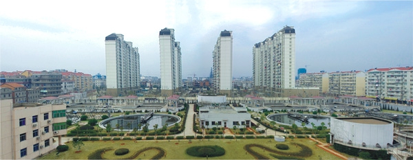 江西最大污水處理廠——南昌朝陽污水處理廠二期工程（省、市優(yōu)良工程，獲滕王閣杯）